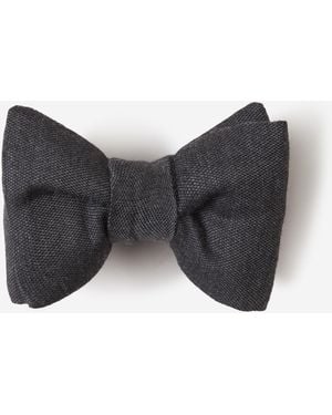 Tom Ford Classic Satin Bow Tie - Grey