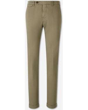 Santa Eulalia Straight Chino Trousers - Green