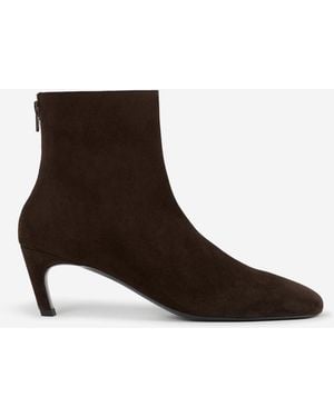 TOTEME Botines Ante - Marrón