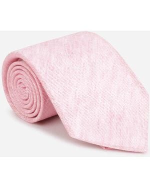 Santa Eulalia Mottled Motif Tie - Pink