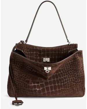 Balenciaga Rodeo Handtasche - Braun