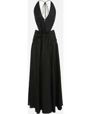Zimmermann Abito Lungo Rhiannon - Nero
