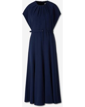 Roland Mouret Midi Dress Belt - Blue