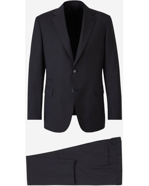 Brioni Wool And Mohair Suit - Blue