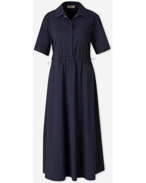 Herno Nylon Shirt Dress - Blue