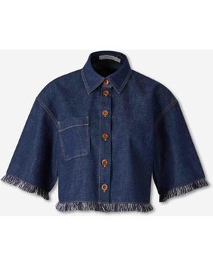 Zimmermann Denim Shirt Rhiannon - Blue