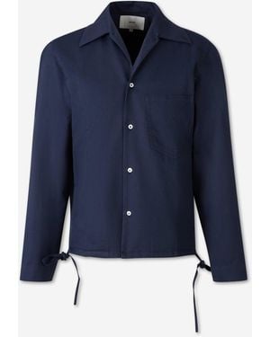 Setchu Einfaches Freizeithemd - Blau