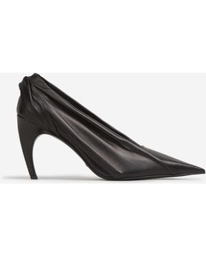 KHAITE Eve Pump Shoes - Black