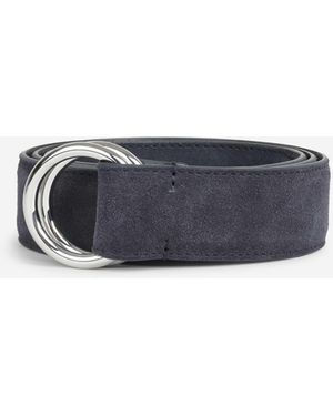 Santa Eulalia Leather Belt - Blue