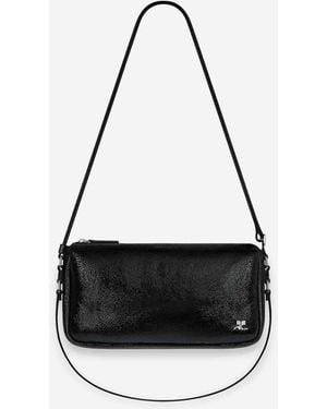 Courreges Square Leather Handbag - White