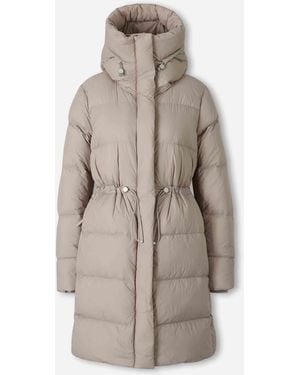 Canada Goose Montgomery Long Down Jacket - Natural