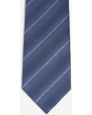 Tom Ford Diagonal Stripe Tie - Blue