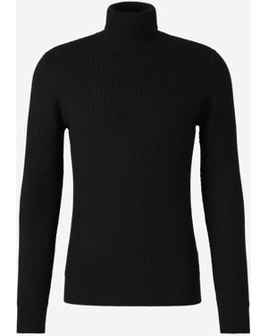 Santa Eulalia Jumper Braided Knit - Black