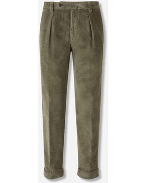 Berwich Corduroy Pants - Green