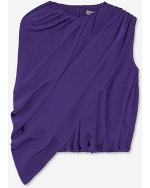 Balenciaga Mantella Di Seta - Viola