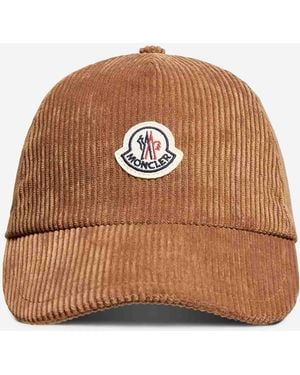 Moncler Cappellino Da Baseball - Marrone