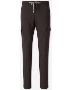 Marco Pescarolo Cargo Tor Trousers - Grey