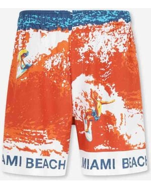 GALLERY DEPT. Bermudas Casual Estampadas - Blanco