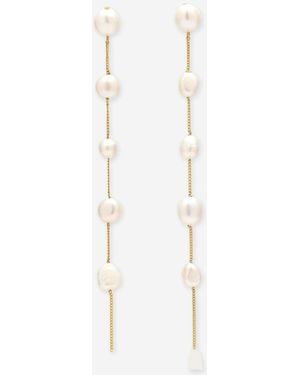 Cult Gaia Pendientes Atum - Blanco