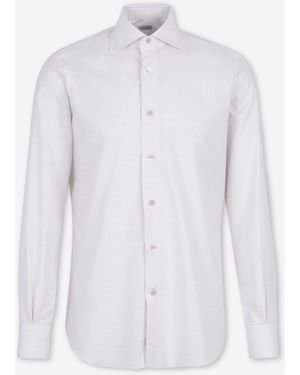 Santa Eulalia Classic Plaid Shirt - White