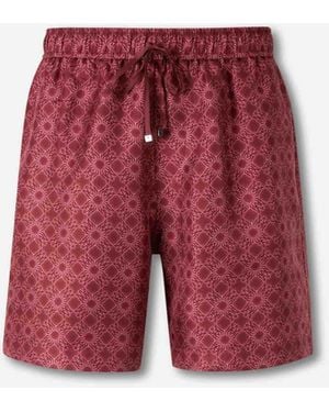Amiri Bermudas Stampate - Rosso