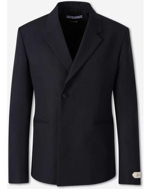 Jacquemus Blazer Melo Straight - Blu