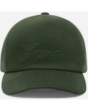Jacquemus Cap Logo Cotton - Green