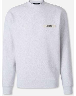 Jacquemus Gros Grain Sweatshirt - White