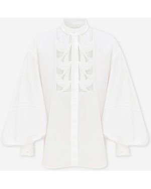 Zimmermann Moon Applique Blouse - White