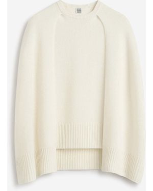 TOTEME Cashmere Layer Jersey - White