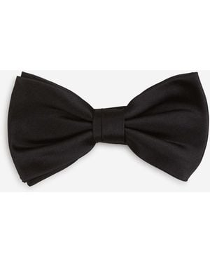 Santa Eulalia Silk Bowtie - Black