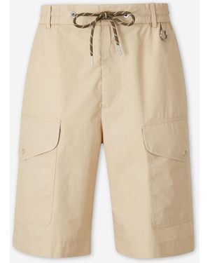 Moncler Bermudas Cargo - Neutro