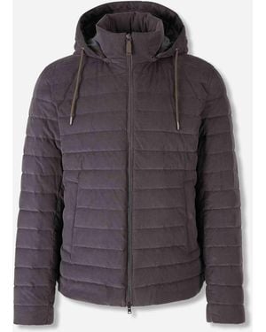 Herno Veste Matelassée Micropana - Violet