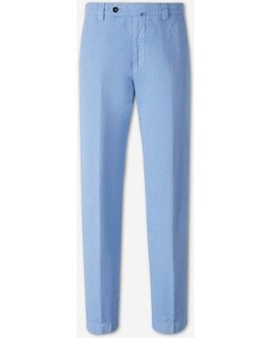 Santa Eulalia Straight Leg Trousers - Blue