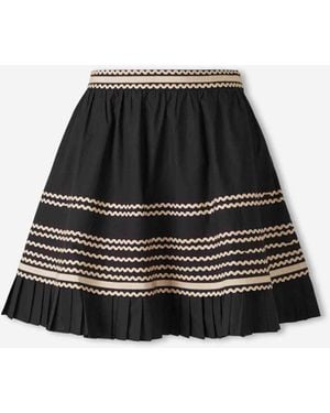Ulla Johnson Adaleigh Mini Skirt - Black