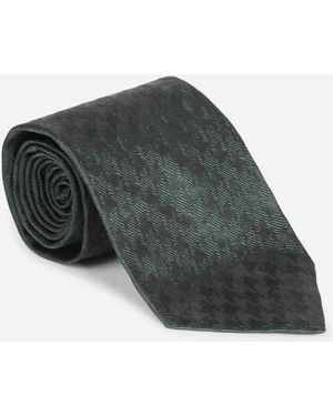 Tom Ford Printed Silk Tie - Green