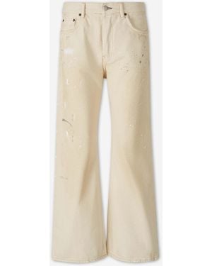 Acne Studios Wide Straight Jeans - Natural