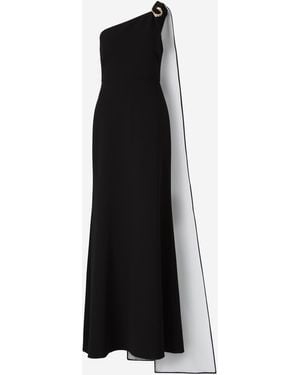 Roland Mouret Maxi Cady Dress - Black