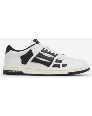 Amiri Skel Top Low Trainers - White