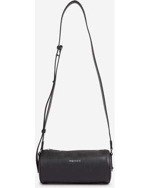 McQueen Round Sport Crossbody - White