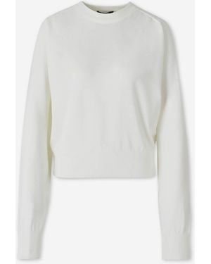 Jacquemus Jersey Fino De Cuello Redondo - Blanco