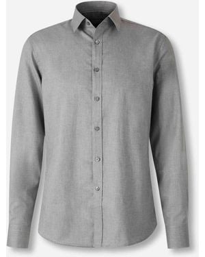 Canali Casual Cotton Shirt - Gray