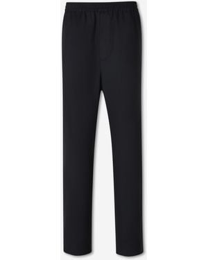 The Row Straight Leg Pants - Blue