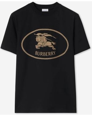 Burberry Logo T-Shirt - Black