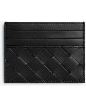 Bottega Veneta Porte-Cartes Intrecciato - Blanc