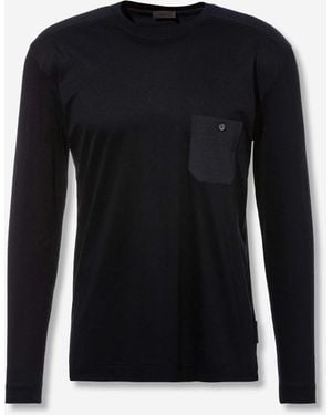 Zimmerli of Switzerland Pyjama Shirt - Black