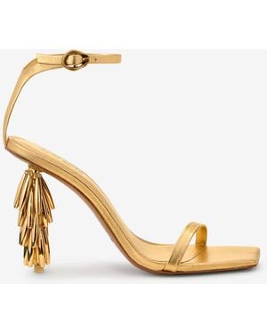 Cult Gaia Sunella Sandals - Metallic
