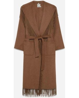 Jonathan Simkhai Carrie Long Coat - Brown