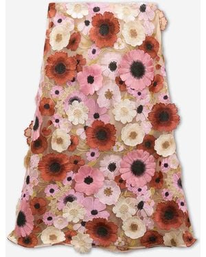 Dorothee Schumacher Blooming Meadow Skirt - Red