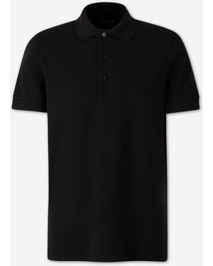 Tom Ford Plain Polo Shirt - Black